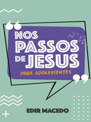 cover image of Nos passos de Jesus para Adolescentes
